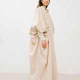 Puffy Sleeve Kaftan in Linen