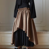 Double-layered skirt